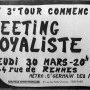 Meeting final à Paris