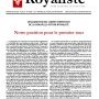 Royaliste n°1281 bis