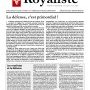 Royaliste n°1256 bis